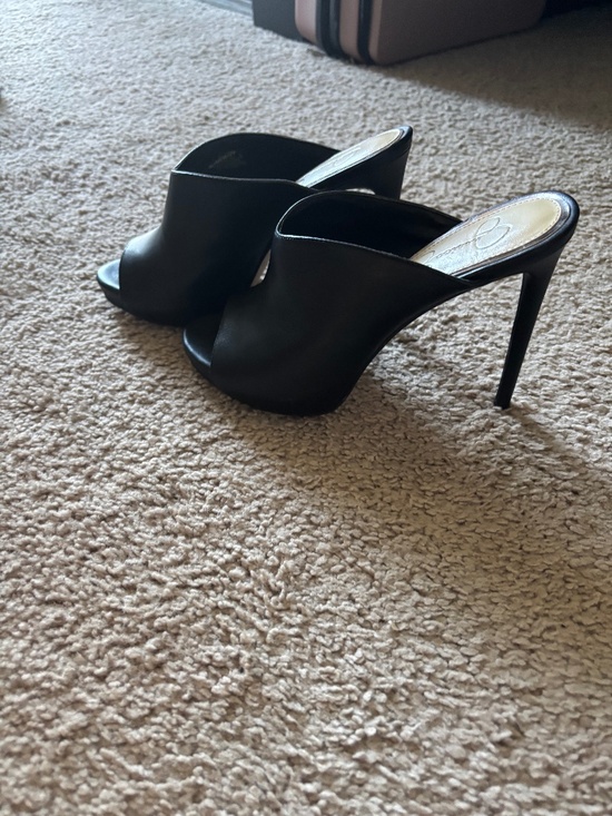 Jessica Simpson Shoes - Jessica Simpson High Heel Peep Toe Mule